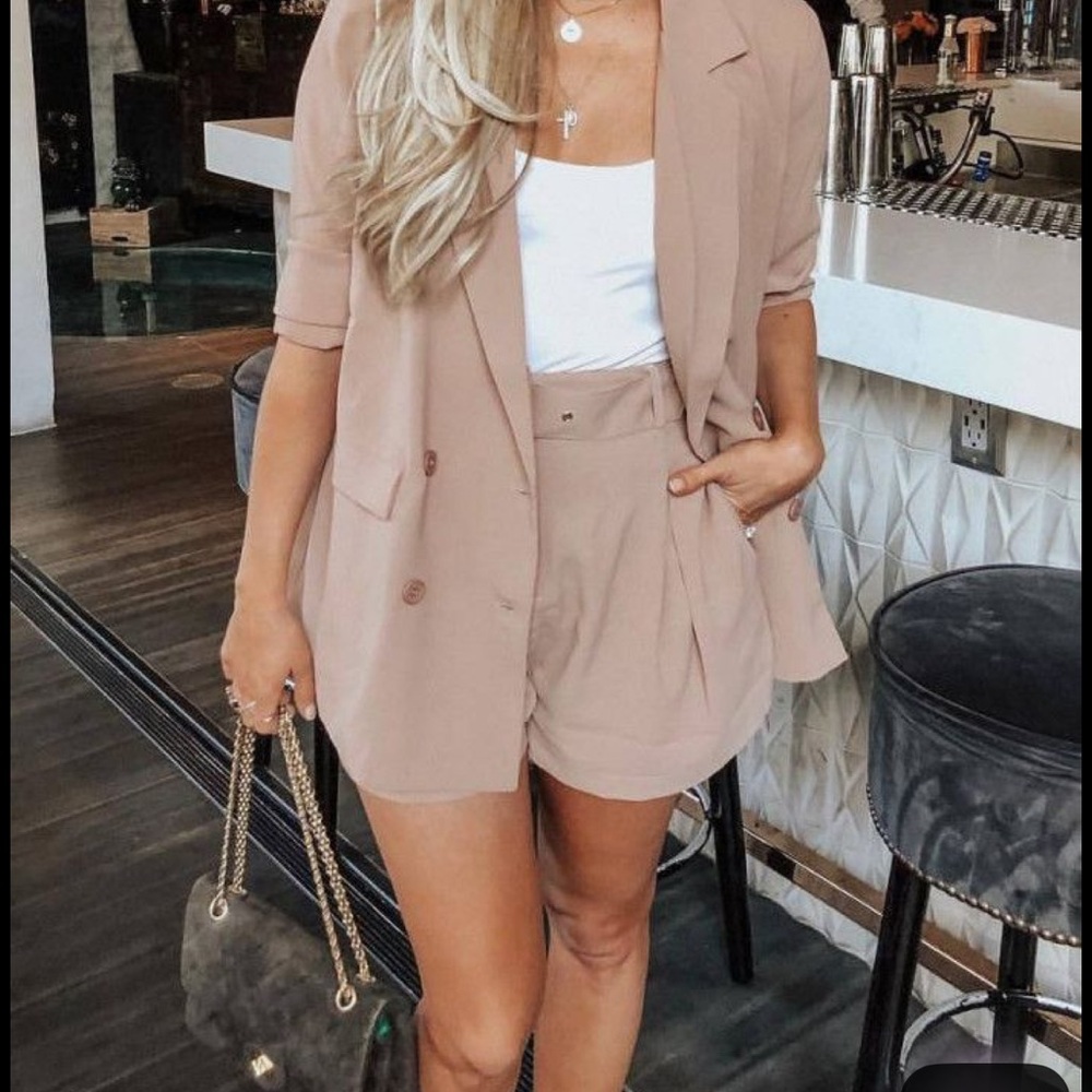 Vici Small Blazer and XS Shorts Set